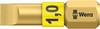Embout pour vis à tête fendue 5.5 mm Wera 05 056172 001 Acier à outils allié, revêtement diamanté Forme (embouts): D 6.3 1 pc(s)