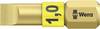 Embout pour vis à tête fendue 5.5 mm Wera 05 056174 001 Acier à outils allié, revêtement diamanté Forme (embouts): D 6.3 1 pc(s)