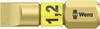 Embout pour vis à tête fendue 6.5 mm Wera 05 056176 001 Acier à outils allié, revêtement diamanté Forme (embouts): D 6.3 1 pc(s)