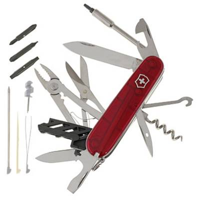 Victorinox Cyber-Tool 34 1.7725.T Couteau de poche  Nombre de fonctions 32 rouge