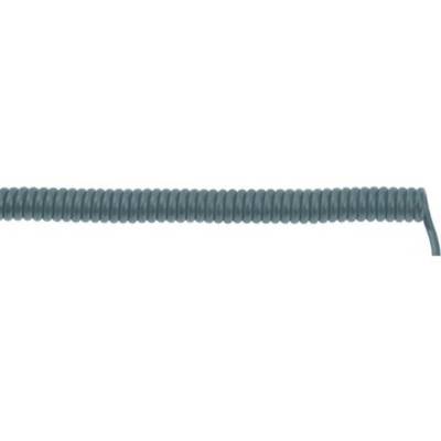 LAPP 73220309 Câble spiralé UNITRONIC® SPIRAL LiF2Y11Y 500 mm/ 2000 mm;3 x 0.14 mm²;gris1 pc(s)