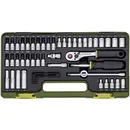 Proxxon Industrial Jeu de clés à douille métrique 1/4" (6.3 mm) 50 pièces 23280
