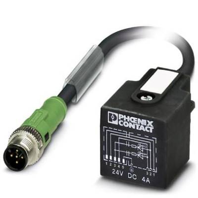 Câble pour capteurs/actionneurs Phoenix Contact SAC-5P-M12MS/0,6-PUR/AD-2L 1439573  Contenu: 1 pc(s)