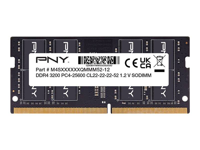 PNY Performance, 16 Go, 1 x 16 Go, DDR4, 3200 MHz, 260-pin SO-DIMM-0