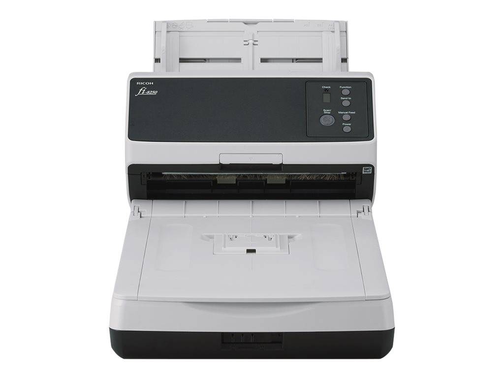 Ricoh fi-8250, 216 x 355,6 mm, 600 x 600 DPI, 50 ppm, Niveau de gris, Monochrome, Numériseur chargeur automatique de doc-0
