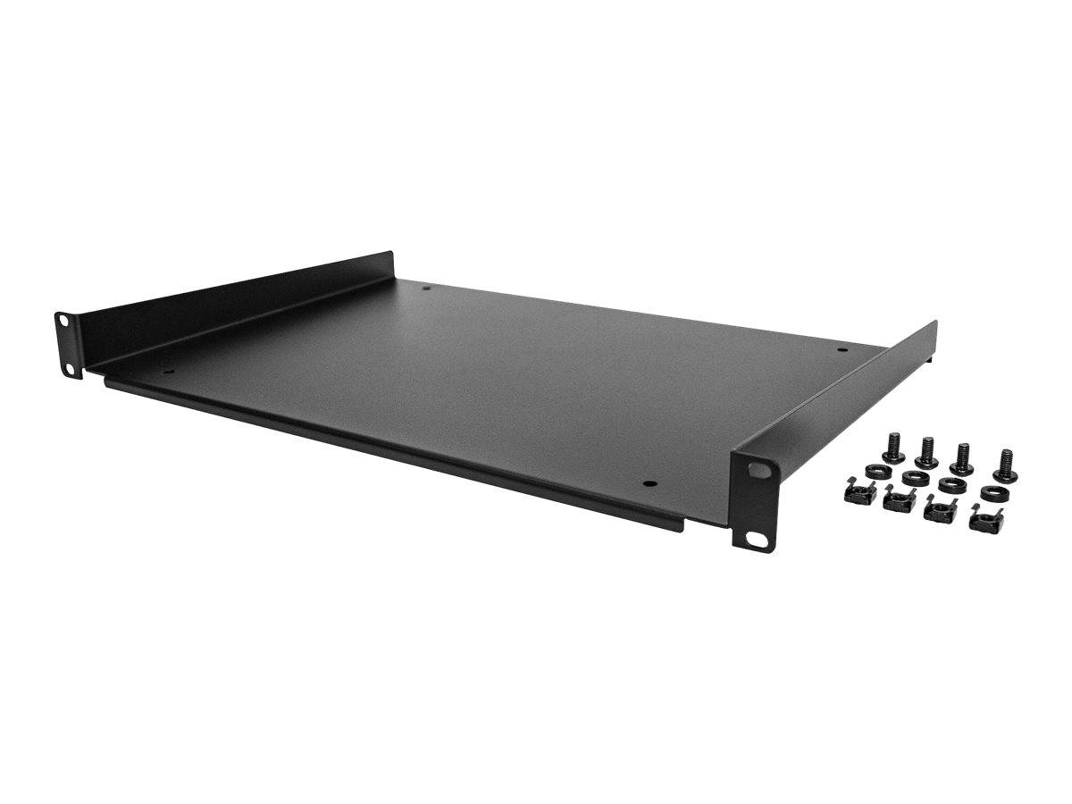 1U 19" Wide Server Rack Shelf - 12" deep-4