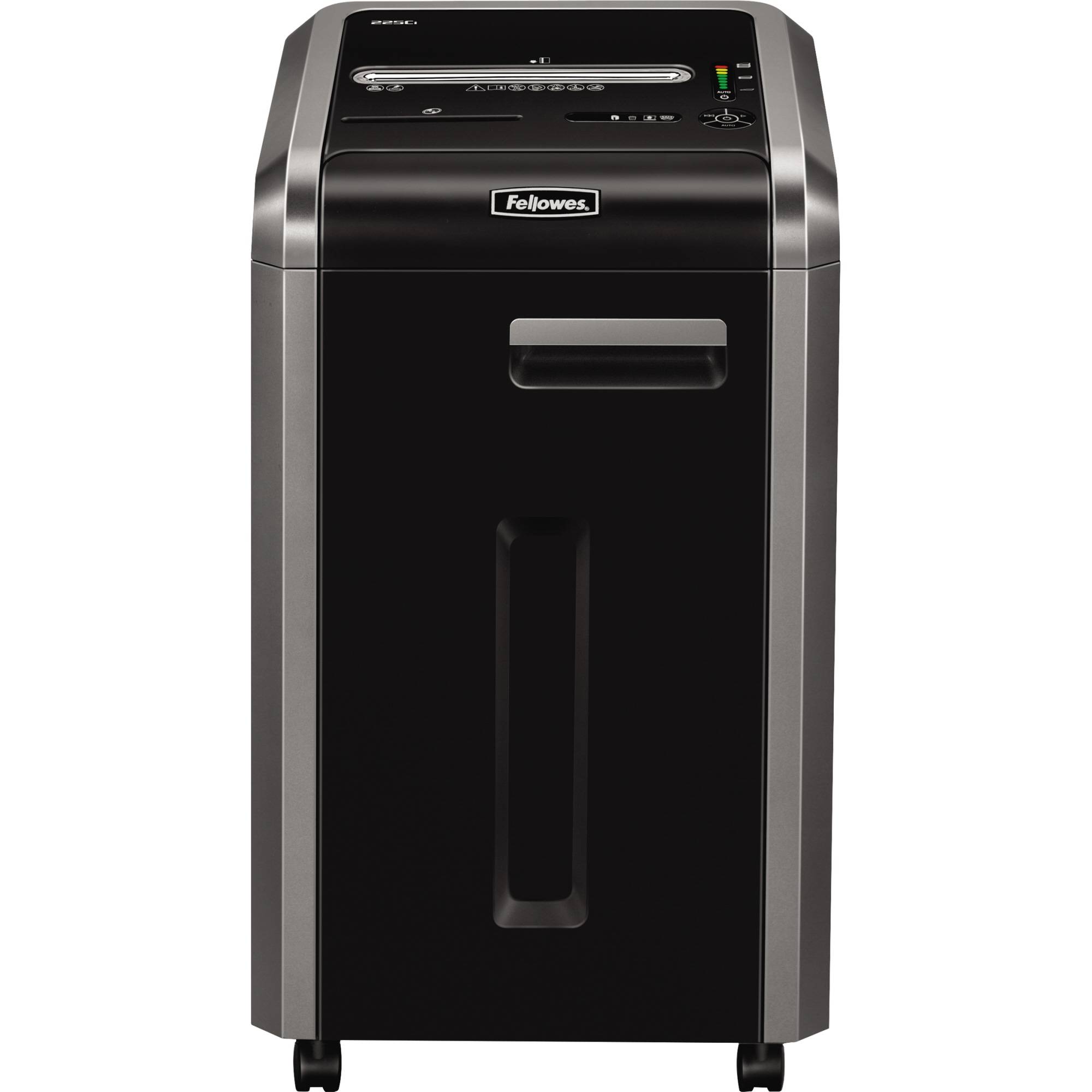 FELLOWES Destructeur Powershred® 225Ci Coupe croisée - 230V - Anti bourrages-0