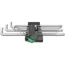 Wera 950 PKLS/9 SM SB 6 pans intérieurs Jeu de clés mâles coudées 1.5 mm, 2 mm, 2.5 mm, 3 mm, 4 mm, 5 mm, 6 mm, 8 mm, 10