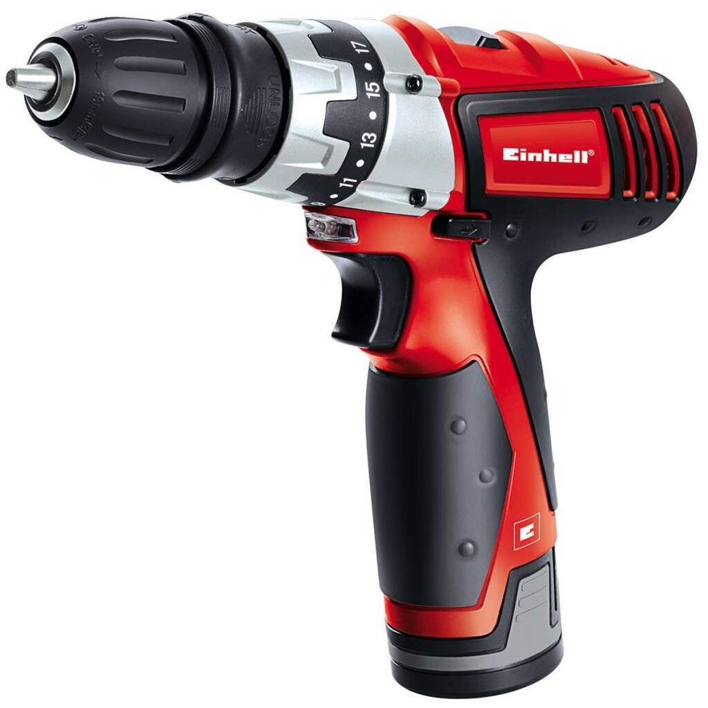 Perceuse-visseuse sans fil Einhell TC-CD 12 Li 4513206 12 V 1.3 Ah Li-Ion + mallette-5