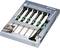 Coffret de tournevis 'WERA Kraftform Micro' composé de six tournevis, adapté aux travaux électroniques, en emballage.