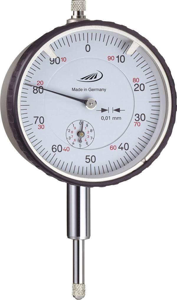 Comparateur HELIOS PREISSER 0701110   10 mm Lecture: 0.01 mm 1 pc(s)