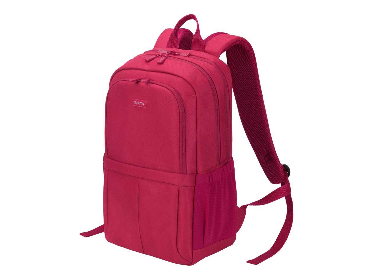 Dicota Sac à dos DICOTA Eco Backpack Scale - Notebook-Ruc Dimension maximale: 39,6 cm (15,6") rouge-0