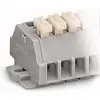 Borne pour circuits imprimés WAGO 2604-1102 4 mm² Nombre de pôles 2 1 pc(s)