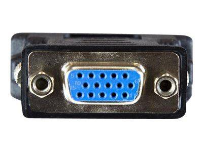 DVI to VGA Cable Adapter - Black - M/F-4