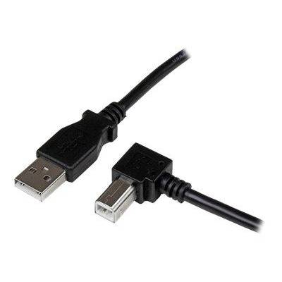 StarTech.com Câble USB 2.0 A vers USB B coudé à droite Mâle / Mâle pour imprimante noir - 2 m-0