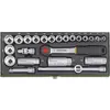 Proxxon Industrial Jeu de clés à douille métrique 3/8" (10 mm) 24 pièces 23110