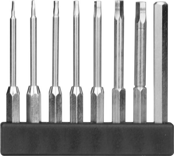 Donau Elektronik  MBS73 Jeu d'embouts 8 pièces 6 pans intérieurs