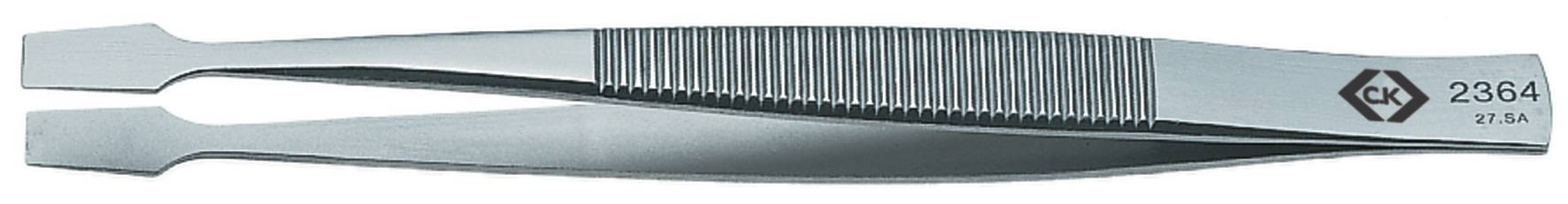 C.K T2364 Pince brucelle 127 SA spatule 105 mm
