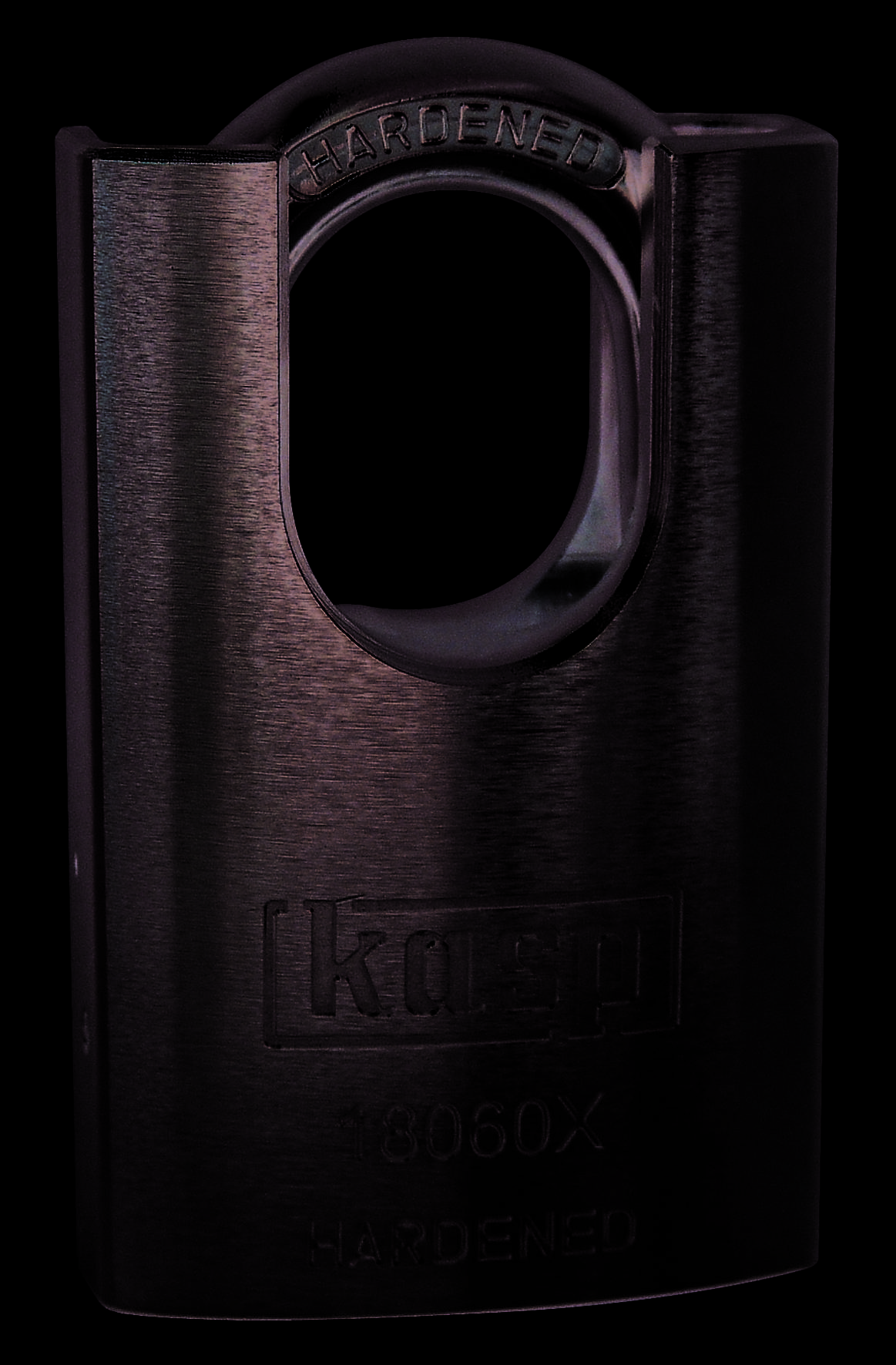 Kasp K18060XD Cadenas fermeture différente argent avec serrure à clé