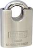 Kasp K15050D Cadenas 50 mm fermeture différente argent avec serrure à clé