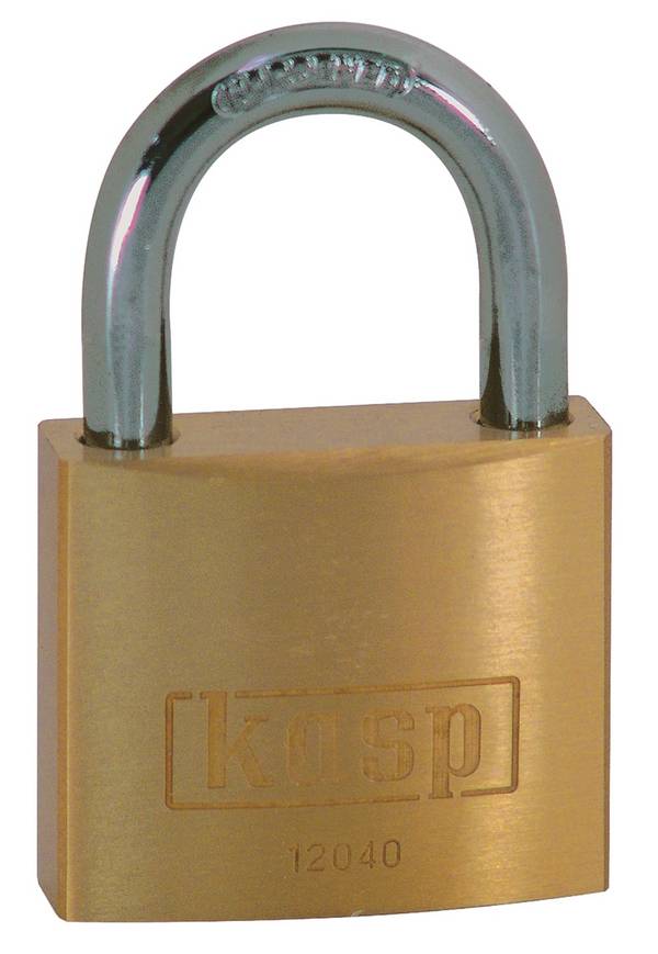 Kasp K12030 Cadenas 30 mm fermeture différente   or-jaune avec serrure à clé