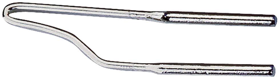 Stylo sténographique métallique en forme de U, généralement utilisé dans des dispositifs pour représenter du texte sur des touches.