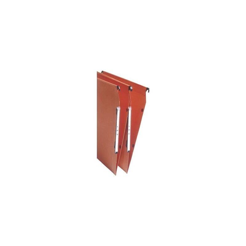 Etiquettes pour dossiers suspendus pour armoire 6 x 138 mm Esselte couleurs assorties - Paquet de 250-0