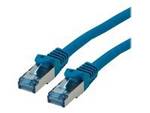 Câble patch ROLINE cat. 6A S/FTP (PiMF), niveau de composant, LSOH, bleu, 1 m