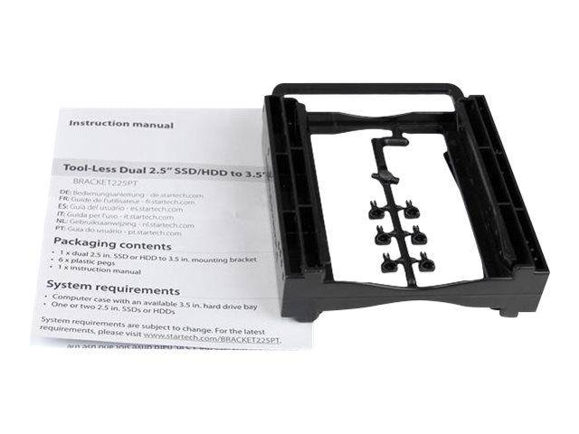 Tool-Less Dual 2.5" Drive Mounting Kit-4
