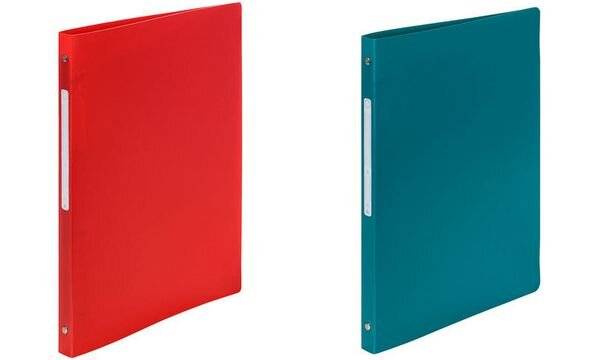 Classeur 2 anneaux plastifié Exacompta Opak A4 Dos 2 cm - vert-3