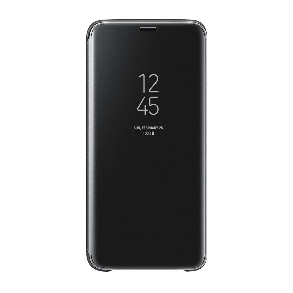 Étui pour Galaxy S9 Folio Modèle Clear View Cover avec Fonction Stand-3