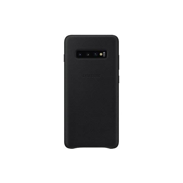 Coque pour Samsung Galaxy S10 en Cuir Compatible avec Charge Sans Fil-4