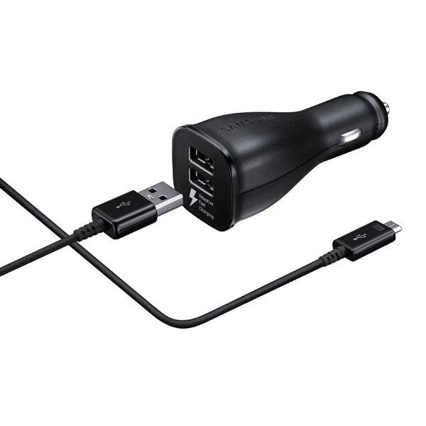 Samsung EP-LN920 pour voiture Chargeur pour téléphone portable Avec fonction de rechargement rapide USB-C® mâle noir-4