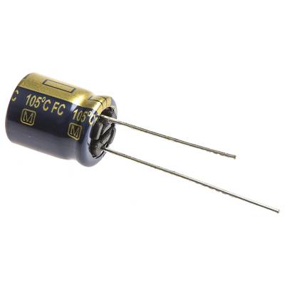 Panasonic EEU-FC1H101 Condensateur électrolytique sortie radiale  5 mm 100 µF 50 V 20 % (Ø) 10 mm 1 pc(s) 