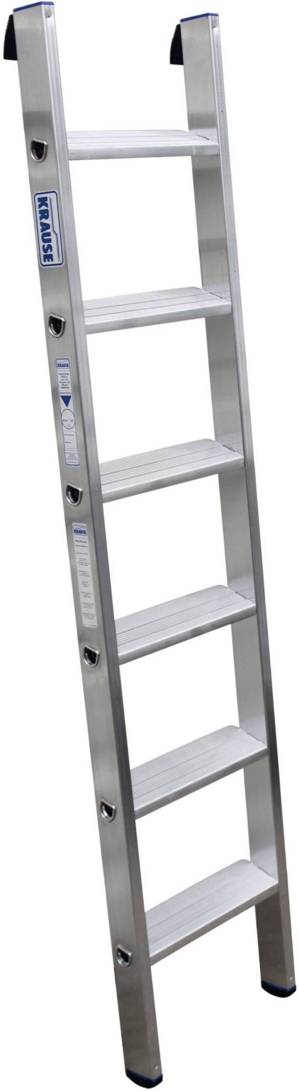 Echelle simple à marches Stabilo  Krause 124401 Hauteur de travail (max.) (détails) 2.70 m