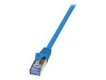 Câble réseau LogiLink CAT 6A S/FTP 10 m bleu
