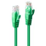Câble réseau Lindy 48047 vert 1 m Cat6 U/UTP (UTP)