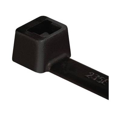 HellermannTyton 111-15660 T150M-W-BK-Q1 Serre-câble 530 mm 8.90 mm noir résistant aux intempéries 25 pc(s)