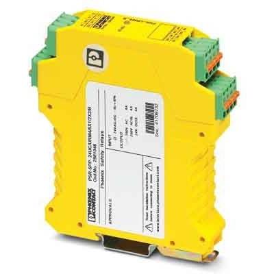 Relais de sécurité PSR-SPP- 24UC/URM4/5X1/2X2/B Phoenix Contact Tension de fonctionnement: 24 V/DC, 24 V/AC 5 NO (T), 1 -0