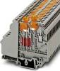 Bloc de jonction simple Contenu: 50 pc(s) Phoenix Contact UDMTK 5-TWIN-P/P BU 3101139