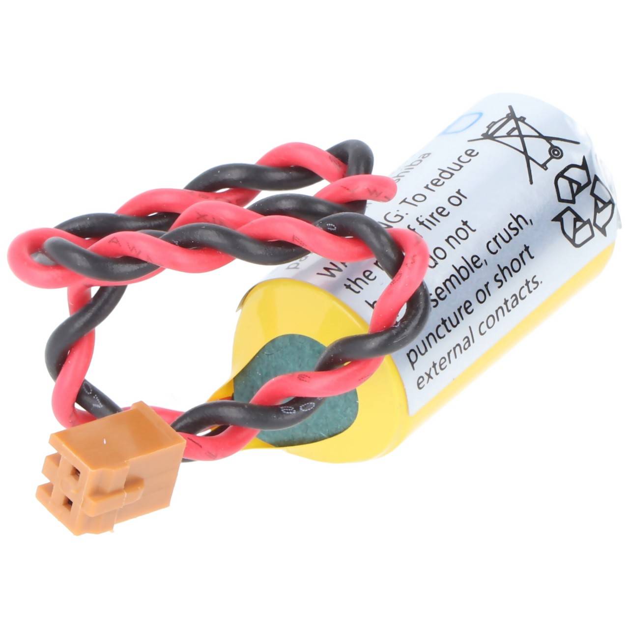 Batterie au lithium compatible avec C52005, ER3V-C, ER3V / 3.6V, FBT030A, NP8P-BT-2
