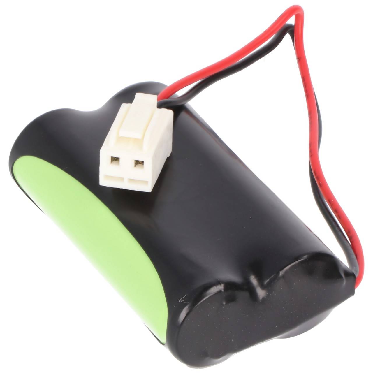 Batterie d'éclairage de secours NiMH 2.4V 1500mAh F1x2 Mignon avec câble 100mm remplace ABB 11190038V / 55-1