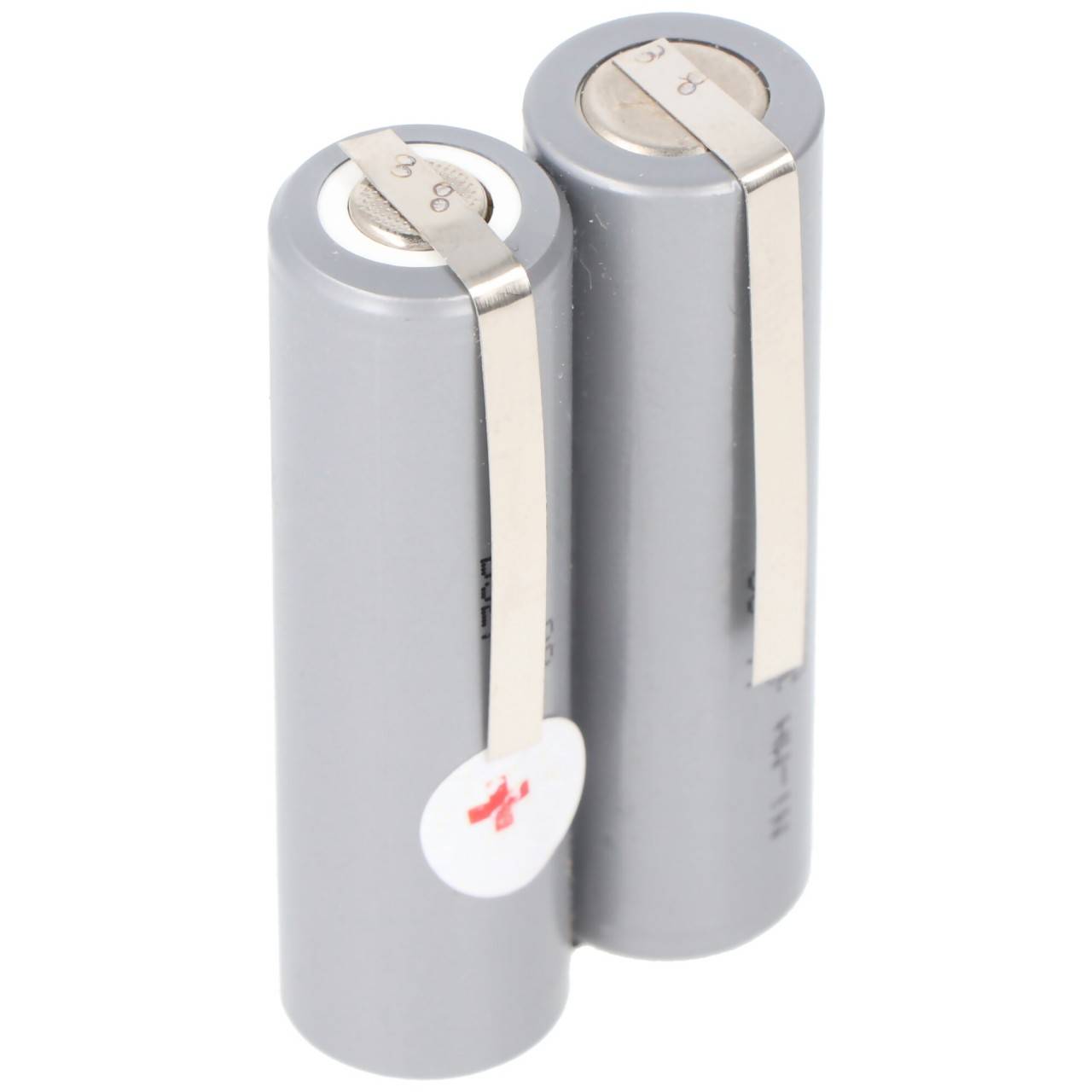 Batterie pour tondeuse à cheveux 2,4 Volt NiMH Mignon AA 2000mAh à max. 2200mAh, 49x15x28mm-2
