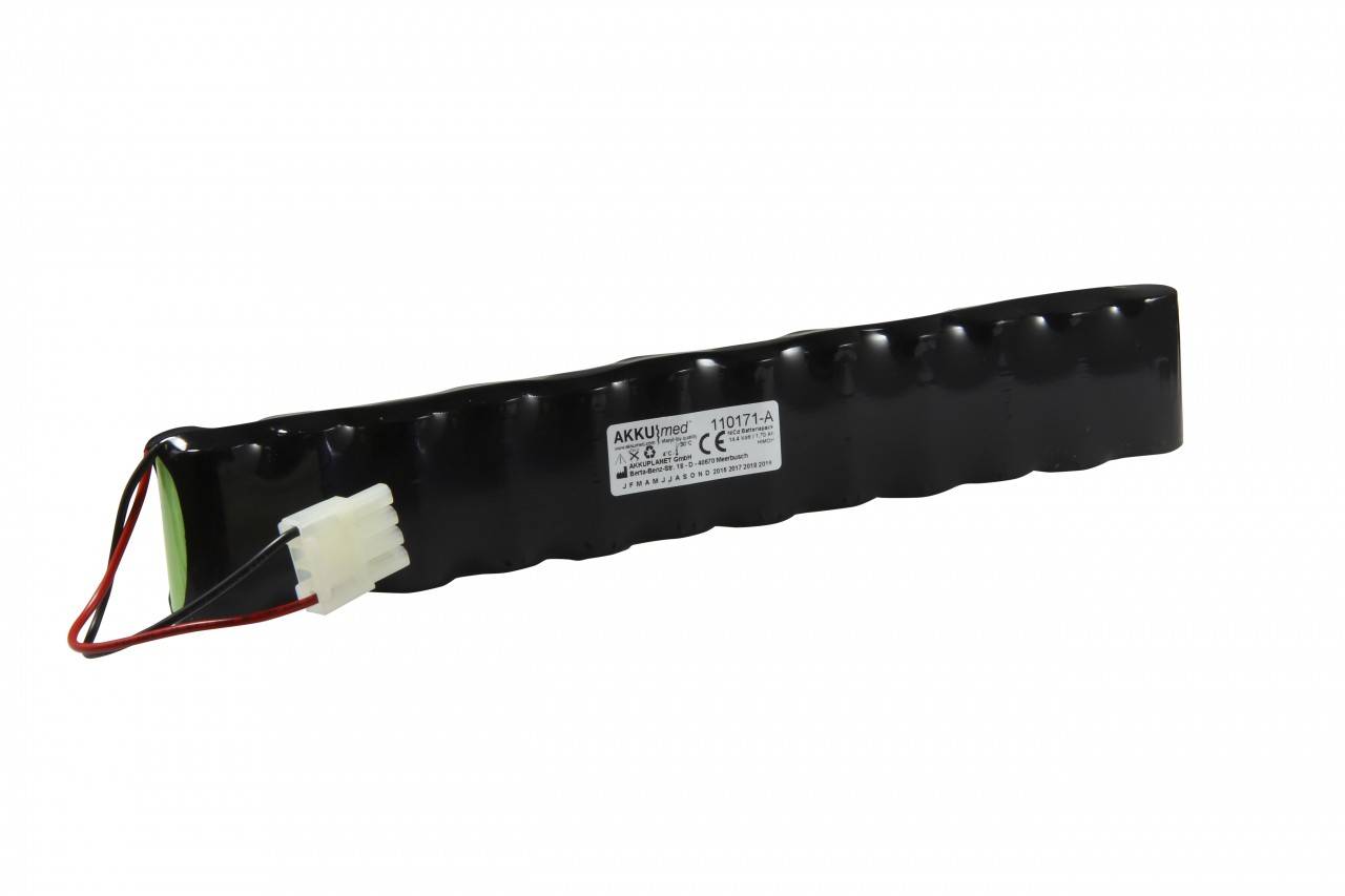Batterie NC pour Bruker / Schiller Defigard 3002 conforme à la norme CE