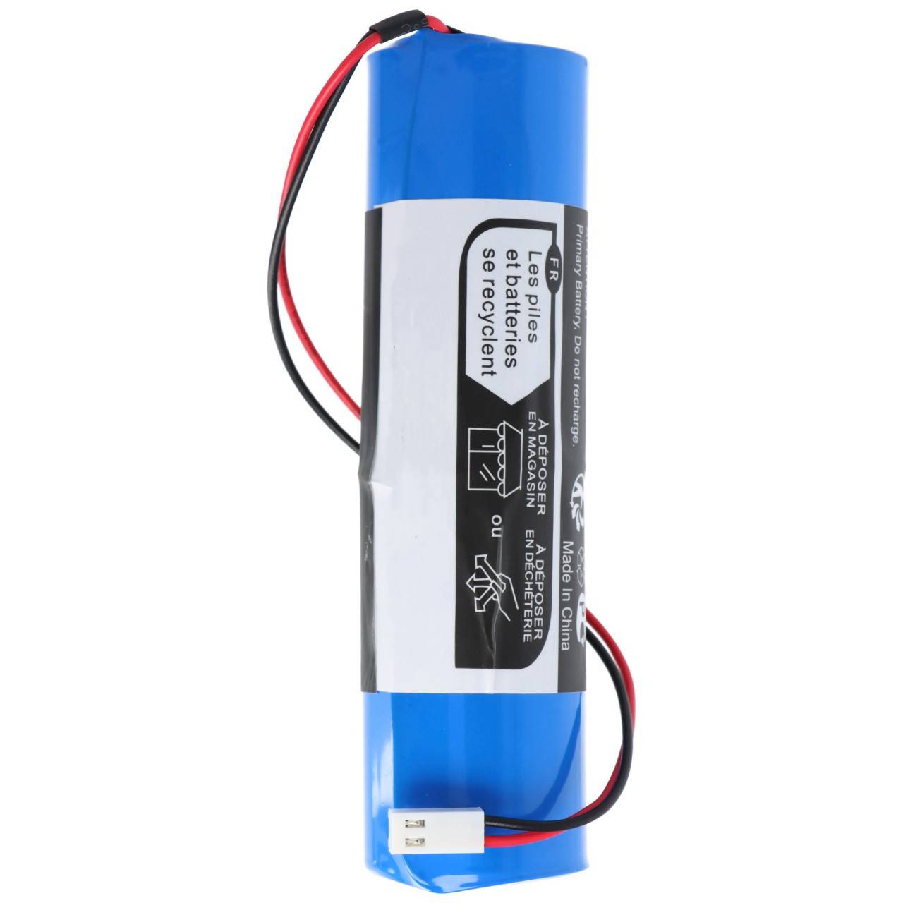 Accumulateur adapté pour Jablotron JA-80A, accu 6 volts BAT-80A remplace Jablotron JA-80A, BT-80A 1200mAh-1