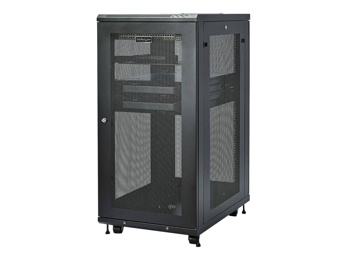 StarTech.com RK2433BKM étagere Rack autonome Noir-0