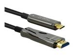 Câble adaptateur ROLINE USB type C - HDMI (AOC), ST/ST, 4K60, 30 m