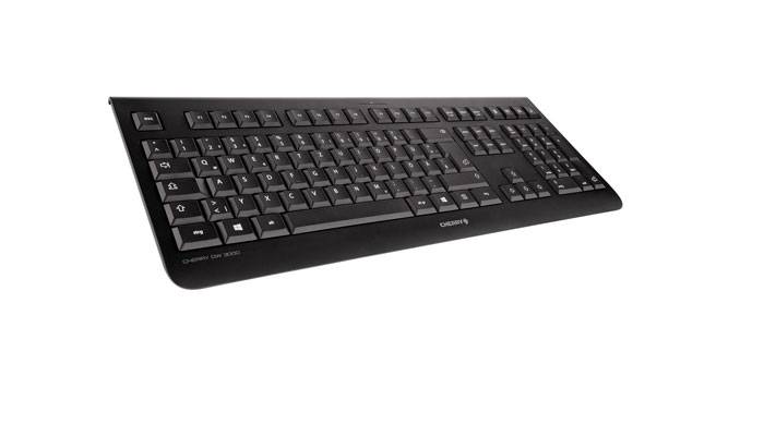 CHERRY DW 3000 Ensemble Clavier & Souris sans fil, noir, USB, AZERTY - FR, Taille réelle (100 %), Sans fil, RF sans fil,-1