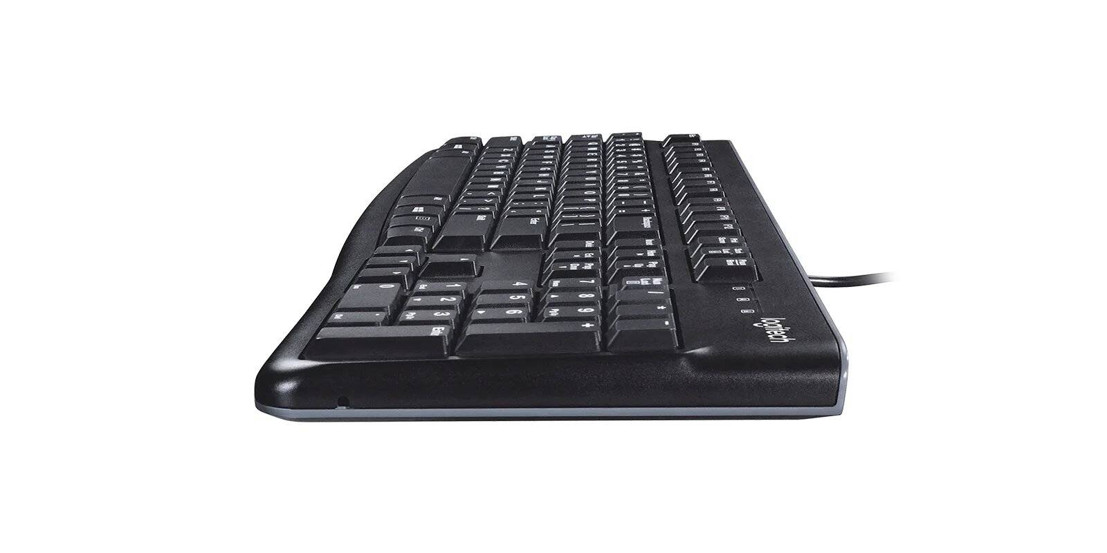 Logitech K120 USB Clavier français, AZERTY noir protégé contre les infiltrations d'eau-2