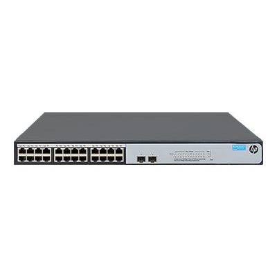 Hewlett Packard Enterprise JH018A#ABB HPE 1420-24G-2SFP+ 10G Uplink Switch - S Switch réseau 10 GBit/s fonction PoE-1